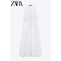 ZARA 자라 지퍼원피스 웨이스트