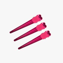 [로웰] 도노 픽스 헤어핀 3ea(핀컬핀 볼륨핀 뿌리볼륨 연예인뿌리볼륨 앞머리고정 앞머리고정핀 미용실핀 집게핀), 3개, 핑크