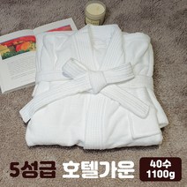 큰손부라더 5성급 호텔 프리미엄 40수 목욕 샤워가운, 프리미엄 호텔 샤워가운, L