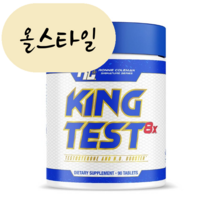 [해외] 로니콜먼 킹테스트 8X King Test 남성호르몬 상승 보충제 90정, 1개, 90개