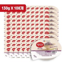 햇반 작은 공기 130g X 108개, 130g × 108개