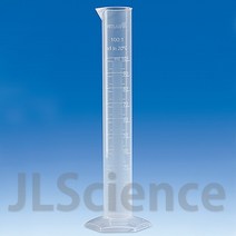 (JLS) Vitlab 플라스틱 메스실린더 (몰드형 눈금) (10~250ml) Graduated Cylinder Vitlab - Germany, 250ml 1ea