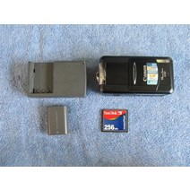 캐논 파워샷 S50 5.0MP 디지털 카메라 - 검은색 케이스 충전기 및 메모리 카드