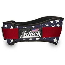 Schiek 쉬크 2006 리프팅 벨트 6인치, Stars and Stripe