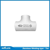 유성벤드 스텐 용접 관이음쇠 피팅 - TEE (S40) SUS316 32A-15A, 1개