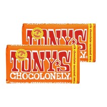 토니스 초코 론리 밀크 초콜릿 캐러멜 씨 솔트 2팩 180g Tonys Choco Lonely Milk Chocolate Caramel Sea Salt