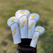 혼마 골프채 아이언 우드 퍼터 유틸리티 커버 아이언커버, B타입 화이트 1+3+5+UT 총 4개