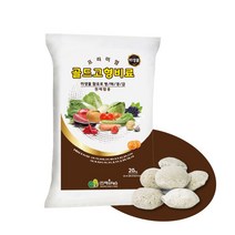 트리맘 골드고형비료 20kg- 원예 미생물 복합비료, 단품