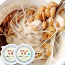 [생발효낫또] [으뜸엘] 국산 제주콩으로 만든 생나또(낫또), 53g, 60개