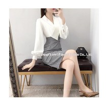 녕동 여성 브이넥 H라인 미니 미디 원피스 긴소매 하객원피스 오피스룩