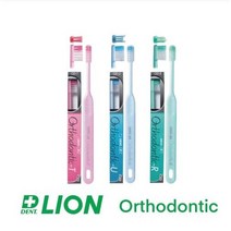 라이온 치아교정칫솔 오소돈틱 orthodontic (10개), R형(10개)