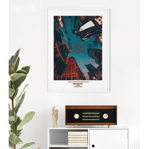 아이엠스톡 인테리어 액자 New York City 시리즈 141 뉴욕 사진 원목 캔퍼스액자, 화이트원목