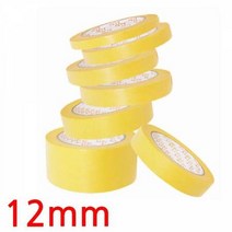 유니콘 내열 마스킹 와시 테이프 12mm x 50M 고열 가열 종이테이프 도장테이프 페인트 종이마스킹테이프 수, 본상품선택
