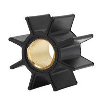혼다 5-10hp 선외 모터 3245-19210-003 용 허브 18-881 가있는 8 개의 블레이드 선외 물 이동 펌프 임펠러 네오프렌 고무