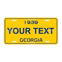 자전거번호판 맞춤형 미국 주 텍사스 번호판 아빠 선물 자동차 오토바이 자전거 CA-024 태그, 22 CA0133_01 15X30cm