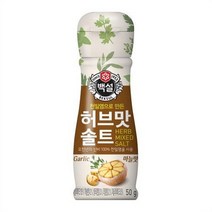 백설 허브맛 솔트 마늘맛, 50g, 10개