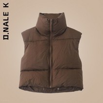 퀄팅자켓 남자결혼식하객룩 자라 d.nale k 여성 지퍼 스탠드 칼라 민소매 새로운