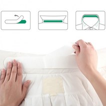 패치 누런때 목때 스티커 와이셔츠목때 변색 카라 -땀 땀패치 땀패드 6P 방지 셔츠, 상세페이지 참조