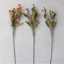 1인가구 북유럽 느낌의 데이지 인조 꽃 플라워월 30대, 아이보리