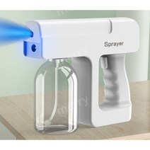 약품분무기 분사 락스 알코올 방역 살균기 휴대용, 01.블루라이트분무기300ml