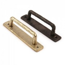 [RA㏓] 2구주물손잡이 베이직황동판 96P 2색상(3258) 철물부속 앤틱가구 매입 매립 도어품 방문 수납장 창문 고급 슬라이딩 술문 미닫이문 현관 문 ▷_§Ea, §§_골드