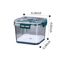 진공 쌀통 보관 추천 저장고 용기 밀폐 용기 잡곡 냉장고 추천 조이보스 과일 앰프 야채 식품 상자 식품 등급 특별 신선 유지 밀봉 상자 주방 주최자 상자, s