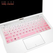 키보드 스킨 루프 포인트 키캡 커버 키스킨 Dell xps13 9380 9385 47, 페이드핑크