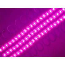 12V 60LED 밴 인테리어 조명 5730SMD Led 모듈 5m 연결 와이어 자동차 캐러밴 트레일러 버스화물, 한개옵션1, 06 Pink