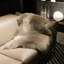 호주 천연 양모 양털 러그 매트 거실 소파 쿠션 침대옆 카펫 양가죽
