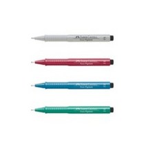 파버카스텔 에코피그먼트 라이너 펜 4색 낱색 0.05mm-0.8m, 1개, 그린 0.3