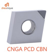 CNGA-다이아몬드 PCD 인서트 CBN CNC 선반 커터 인덱서 블 카바이드 CNGA 12 터닝 툴 1 개, 01 CNGA120402_01 PCD Diamond