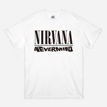 [ROCK AMERICA] ROCK T SHIRTS (NIRVANA WHITE) 너바나
