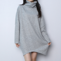 파라노말샵 터틀 박스 니트 원피스(파라노말샵)