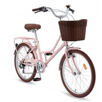 23년 신형 삼천리자전거 공식 레스포 선데이 22인치, 선데이 22인치 핑크클레이