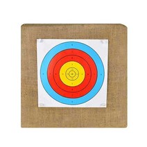두꺼운 양궁과녁 국궁 활 양궁연습장 벽걸이 사격연습, 100x100x18CM 두께
