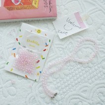 Dahlia 오로라 비즈 믹스 스트랩 목걸이 DIY KIT