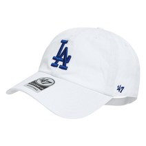 [47브랜드] [47 BRAND] LA다저스 클린업 화이트 캡(RGW12GWS)