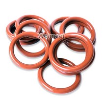 고무오링 패킹 실리콘 오링 고무링 10pcs 와이어 직경 3.1mm OD10-200mm 오일 저항 실리콘 고무 씰링 링 고, 27 36mm