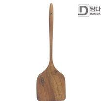 티크 나무-동글 손잡이뒤집게 (31x10cm), 동글 손잡이뒤집게