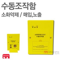 국제전자 수동조작함 소화약제 가스 가스계 소방