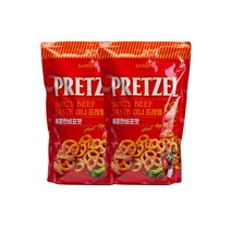 삼진 미니프레첼 매콤한비프맛 800g, 2개