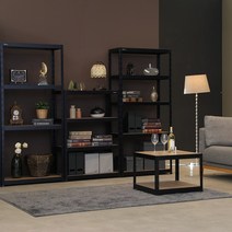 슈랙엣홈 무볼트 철제선반 가로 400mm, 블랙, 400x600x2100 7단