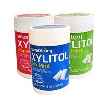 자일리톨 아소트껌 150g/믹스민트/라임민트/애플민트, 01.자일리톨 애플민트150g