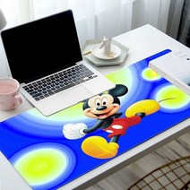 게이밍 의자디즈니 미키 미니 마우스 패드 대형 게임 키보드 노트북 테이블 매트 십대 소녀 침실, 08 A8_06 LockEdge800x300x3mm