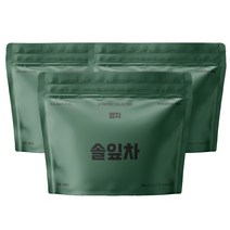 뻥차 국내산 강원도 솔잎 차 생분해성 삼각티백 긴끈 카페인없는 직장인 물대신차, 60개입, 1.2g