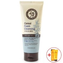 신나라-닷컴_6가지 모공세안 곡물 만든 순 씨리얼 폼 클렌징 180ml 용품 피부관리 미용 화장지우기 메이크업제거 세정_ tlsskfk, 이상품으로정했어요!!!, S-N-선택사항없습니다