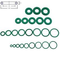 CS 4mm OD13-100mm 녹색 FKM 불소 고무 O 링 오일 씰링 가스켓, 21 33mm x 4mm 3pcs_01 4mm