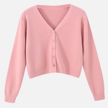 fulibs신상핫 여성 니트 스웨터 한국어 단색 코트 짧은 카디건 V-Neck 내부 긴 소매 스웨터 작은 간단한 학생