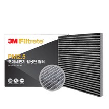 3M PM2.5 초미세먼지 활성탄 필터, F6244, 1개