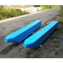 발판 민물낚시보트 의자받침틀 수상 받침대 좌대 한쌍, 150X20X30CM  부력 160 kg쌍